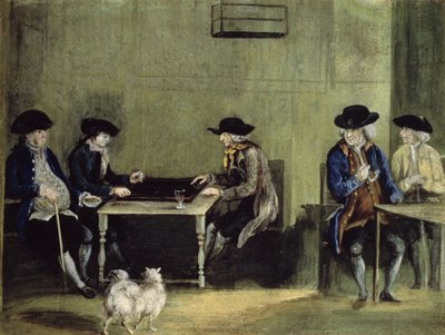 The Backgammon Game by Nathaniel Grogan